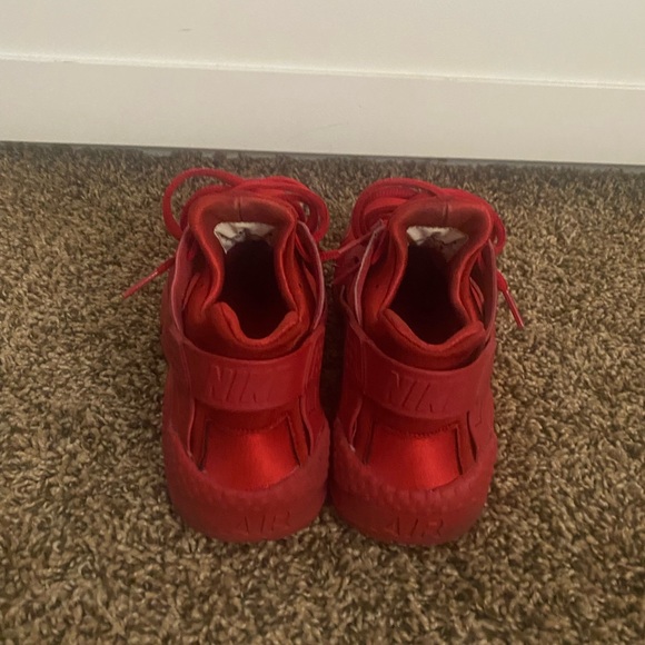 Nike Huarache triple red sz 8.5 - Picture 2 of 7